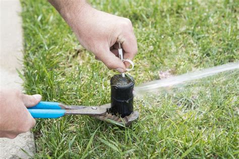sprinkler repair and installation